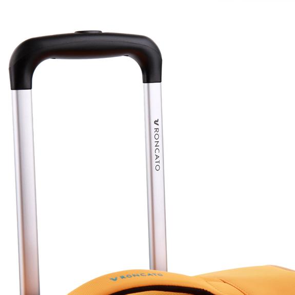 Valise SPEED, valise cabine, extensible jaune - Valises cabine
