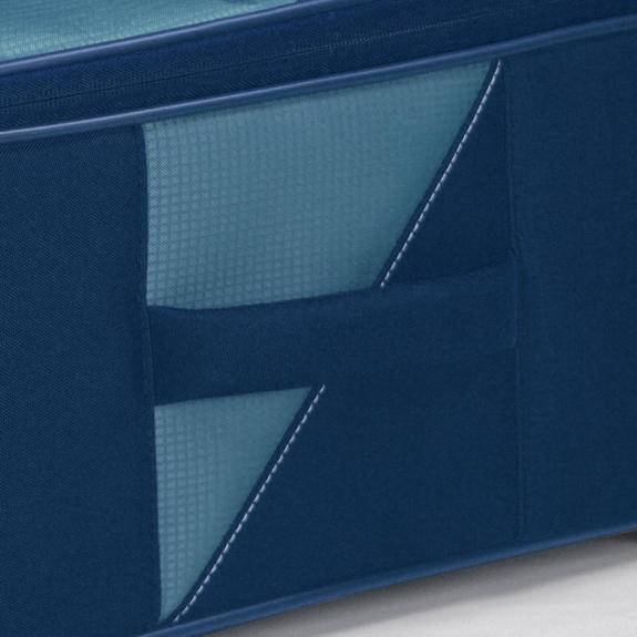 Valise THUNDER, valise cabine extensible bleu - Valises cabine