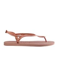 HAVAIANAS Tongs LUNA CROCUS / ROSE - Chaussures Femme - 3