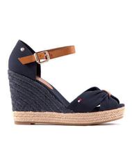 TOMMY HILFIGER BASIC BASIC Sandales hautes &agrave; bout ouvert ciel d&eacute;sert - Chaussures Femme - 2