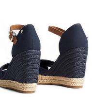 TOMMY HILFIGER BASIC BASIC Sandales hautes &agrave; bout ouvert ciel d&eacute;sert - Chaussures Femme - 4