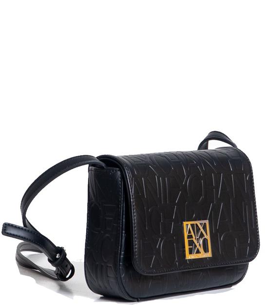 LOGO EMBOSSED Sac bandoulière, imprimé logo Noir - Sacs pour Femme