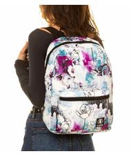 INVICTA ZAINO PIGHEVOLE PACK Sac &agrave; dos imprim&eacute; PEINTURE ET FLEUR - Sacs &agrave; dos pour l'&Eacute;cole & les Loisirs - 4