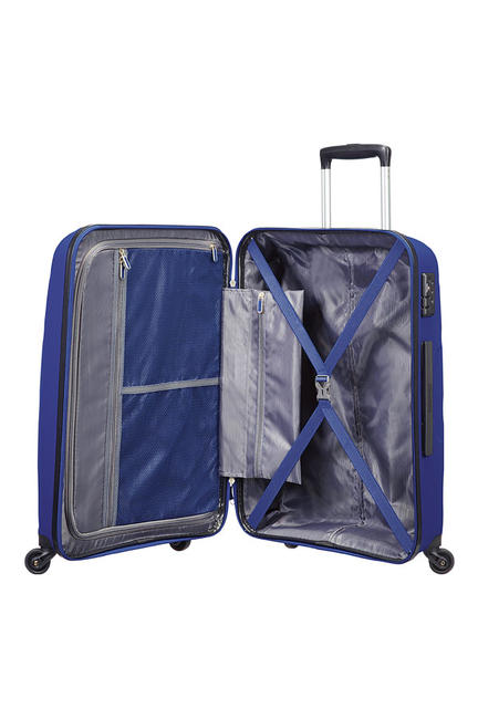 Valise TOURISTER AMERICAIN Ligne BON AIR, grande taille midnightnavy - Valises Rigides