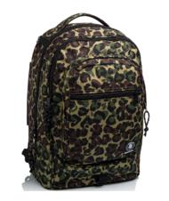 INVICTA  NEW PLUG ANIMALIER Sac &agrave; dos &agrave; roulettes 3 en 1 LEO GREEN - Sacs &agrave; dos &agrave; roulettes - 4