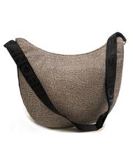 BORBONESE BORBONAIS Sac Hobo LUNA, moyen OP / NATUREL / NOIR - Sacs pour Femme - 2