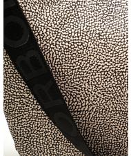 BORBONESE BORBONAIS Sac Hobo LUNA, moyen OP / NATUREL / NOIR - Sacs pour Femme - 3