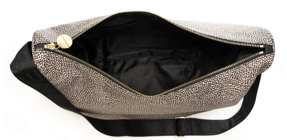 BORBONAIS Sac Hobo LUNA, moyen OP / NATUREL / NOIR - Sacs pour Femme