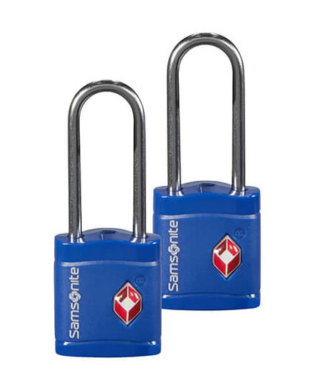  GLOBAL TRAVEL Lot de 2 cadenas TSA midnightblue - Accessoires Voyage