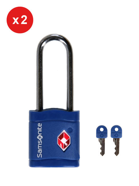  GLOBAL TRAVEL Lot de 2 cadenas TSA midnightblue - Accessoires Voyage