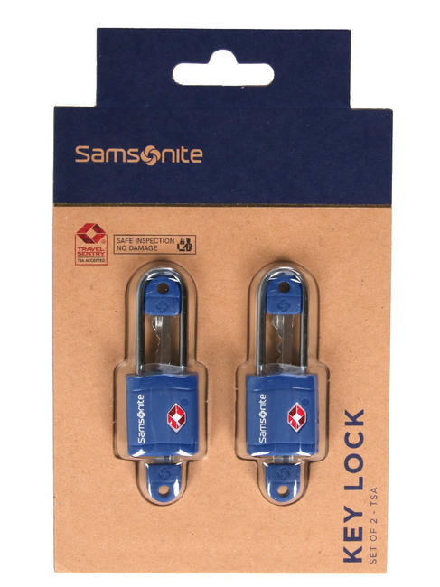  GLOBAL TRAVEL Lot de 2 cadenas TSA midnightblue - Accessoires Voyage