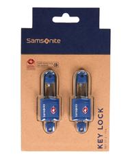 SAMSONITE  GLOBAL TRAVEL Lot de 2 cadenas TSA midnightblue - Accessoires Voyage - 8