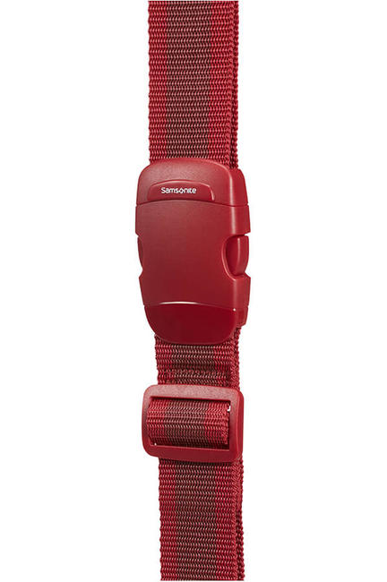 GLOBAL TRAVEL  Sangle de bagage GLOBAL TRAVEL ROUGE - Accessoires Voyage