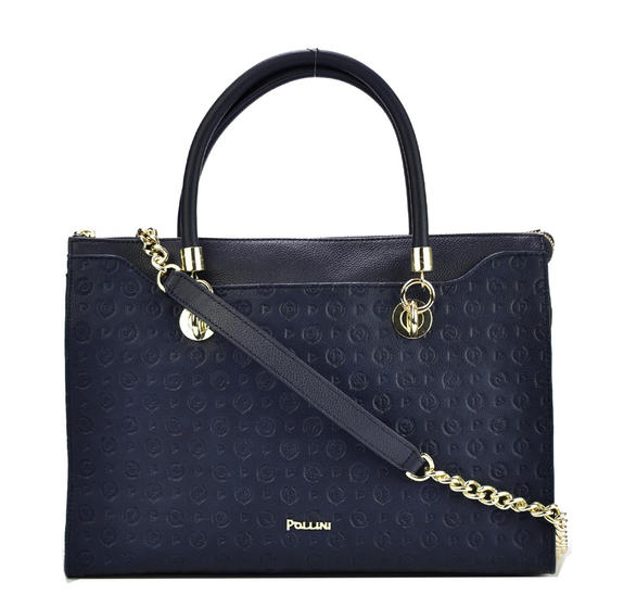 Heritage Embossed Sac port&eacute; &eacute;paule / sac bandouli&egrave;re bleu - Sacs pour Femme