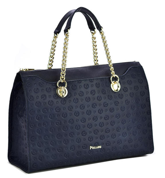 Heritage Embossed Sac port&eacute; &eacute;paule / sac bandouli&egrave;re bleu - Sacs pour Femme