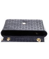 POLLINI Heritage Embossed Sac bandouli&egrave;re, portabilit&eacute; &eacute;paule bleu - Sacs pour Femme - 4