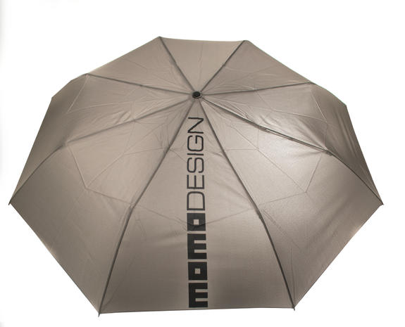   Parapluie pliant avec bouton d&rsquo;ouverture/fermeture taupe - Parapluies