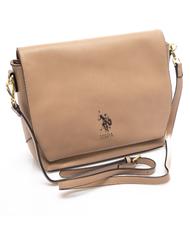 U.S. POLO ASSN. S.U.A. POLO ASSN. CHEYENNE Petit sac &agrave; bandouli&egrave;re taupe clair - Sacs pour Femme - 2