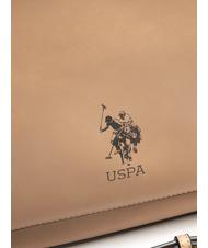U.S. POLO ASSN. S.U.A. POLO ASSN. CHEYENNE Petit sac &agrave; bandouli&egrave;re taupe clair - Sacs pour Femme - 4