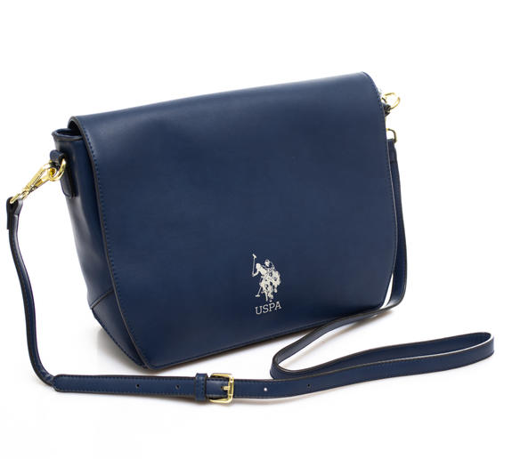 S.U.A. POLO ASSN. CHEYENNE Petit sac &agrave; bandouli&egrave;re BLEU - Sacs pour Femme
