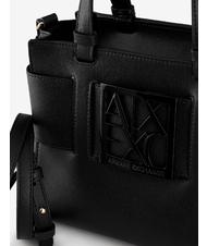 ARMANI EXCHANGE SUSIE Cabas pour sac &agrave; main, avec bandouli&egrave;re Noir - Sacs pour Femme - 4