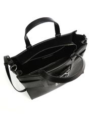 ARMANI EXCHANGE SUSIE Cabas pour sac &agrave; main, avec bandouli&egrave;re Noir - Sacs pour Femme - 5