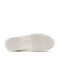 ARMANI EXCHANGE  Baskets en cuir femme BLANC BLANC - Chaussures Femme - 6
