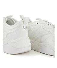 ARMANI EXCHANGE A|X Baskets &eacute;paisses OP BLANC - Chaussures Femme - 4