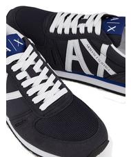 ARMANI EXCHANGE RIO Baskets basses MARINE / OPWHITE - Chaussures Homme - 5
