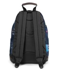 EASTPAK Sac &agrave; dos  Wyoming  Formes bleues - Sacs &agrave; dos pour l'&Eacute;cole & les Loisirs - 2