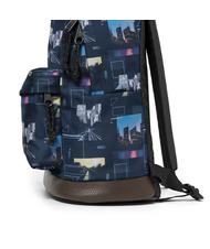 EASTPAK Sac &agrave; dos  Wyoming  Formes bleues - Sacs &agrave; dos pour l'&Eacute;cole & les Loisirs - 3