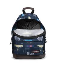 EASTPAK Sac &agrave; dos  Wyoming  Formes bleues - Sacs &agrave; dos pour l'&Eacute;cole & les Loisirs - 4