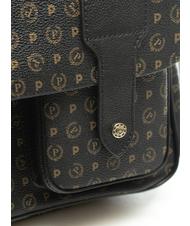 POLLINI Heritage Classic Sac à bandoulière en PVC Noir - Sacs pour Femme - 4