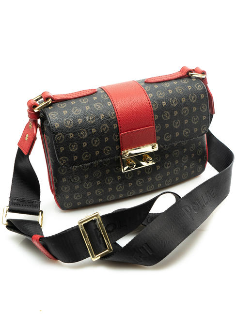  Sac à bandoulière HERITAGE CLASSIC laque noire - Sacs pour Femme