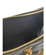 POLLINI Heritage Classic Sac cabas &agrave; main, avec bandouli&egrave;re bronze noir - Sacs pour Femme - 5