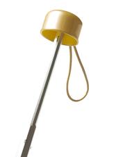 POLLINI  Parapluie pliant HERITAGE CLASSIC Noir / Ivoire - Parapluies - 3