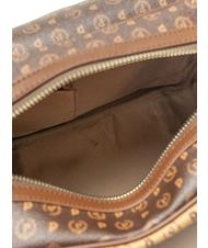 POLLINI  Petit sac &agrave; bandouli&egrave;re HERITAGE marron / cr&egrave;me - Sacs pour Femme - 5