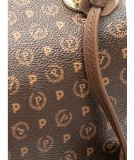 POLLINI  Sac à main HERITAGE, avec bandoulière marron / crème - Sacs pour Femme - 4