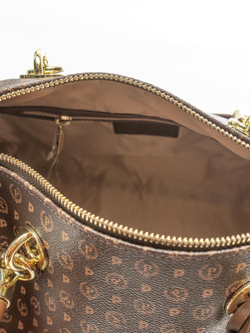  Sac à main HERITAGE, avec bandoulière marron / crème - Sacs pour Femme