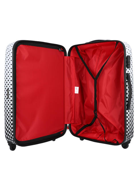 DISNEY LEGENDS  DISNEY LEGENDS Valise trolley de grande taille MICKEY SOURIS POLKA DOT - Valises Rigides
