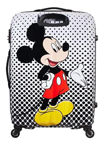 Valise DISNEY LEGENDS, taille moyenne MICKEY SOURIS POLKA DOT - Valises Rigides