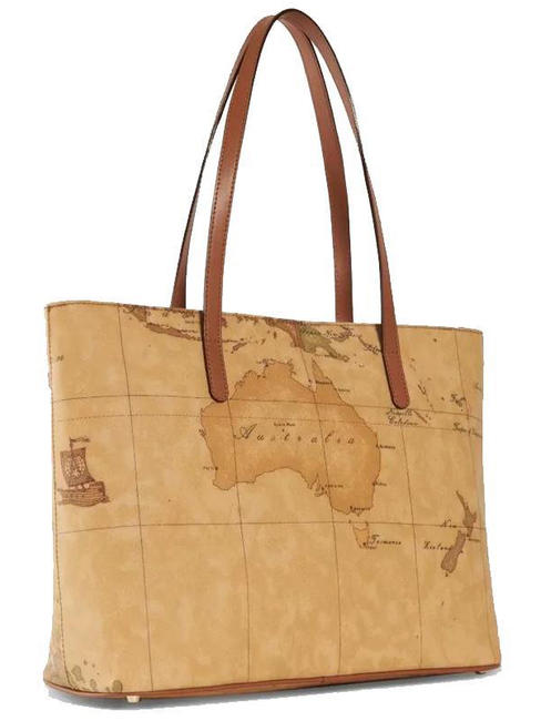 GEO CLASSIC  Sac shopping porté épaule GEO CLASSIC NATUREL - Sacs pour Femme
