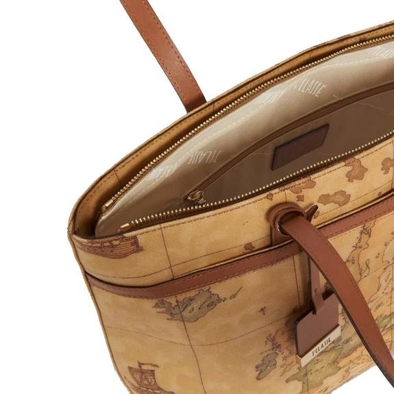 GEO CLASSIC  Sac shopping porté épaule GEO CLASSIC NATUREL - Sacs pour Femme