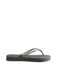 HAVAIANAS SLIM FLATFORM Tongs SLIM FLATFORM pour femmes acier / gris - Chaussures Femme - 3