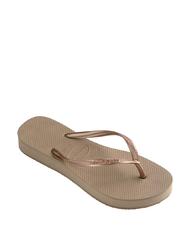 HAVAIANAS SLIM FLATFORM Tongs SLIM FLATFORM pour femmes rose / or - Chaussures Femme - 2