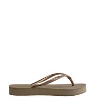 HAVAIANAS SLIM FLATFORM Tongs SLIM FLATFORM pour femmes rose / or - Chaussures Femme - 3