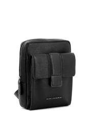 PIQUADRO KOBE Sac pour tablette KOBE Noir - Sacs en Bandouli&egrave;res pour Homme - 2