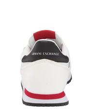 ARMANI EXCHANGE RIO Baskets basses MULTICOLORE / OP.WHITE + NOIR - Chaussures Homme - 5