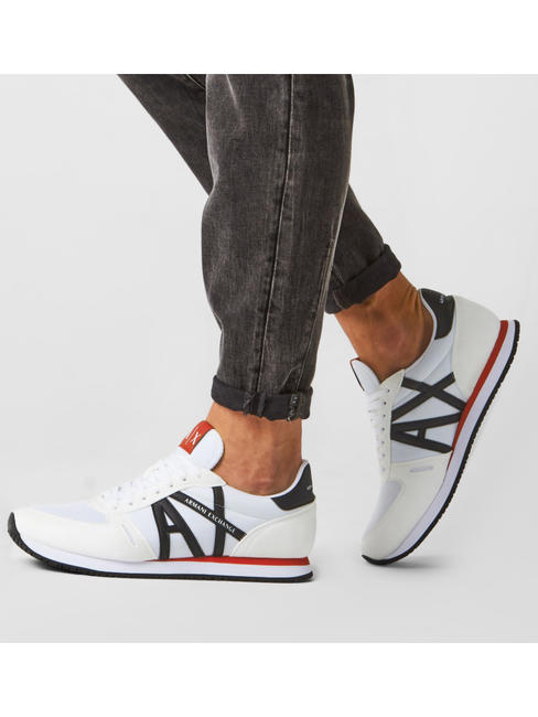 RIO Baskets basses MULTICOLORE / OP.WHITE + NOIR - Chaussures Homme