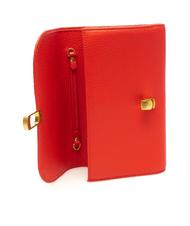 COCCINELLE zaniah portafoglio pelle vitello Pochette ZANIAH avec bandouli&egrave;re ROUGE POLIS - Portefeuilles Femme - 3